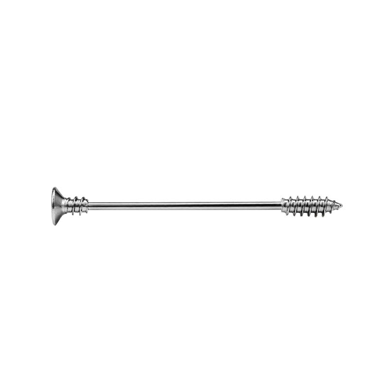 Personality Industrial Barbell Cross Bar Piercing Earrings