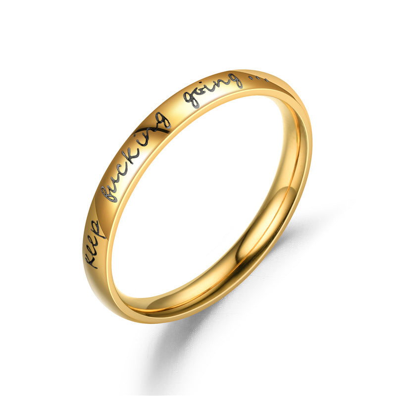 Exquisite Inner Outer Ball Inspirational Source Rings