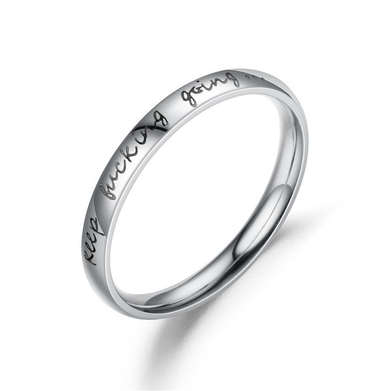 Exquisite Inner Outer Ball Inspirational Source Rings