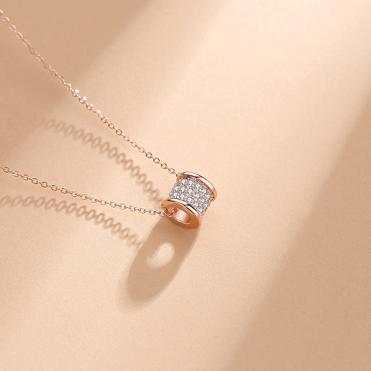 Women's Sier Small Waist Korean Simple Niche Necklaces
