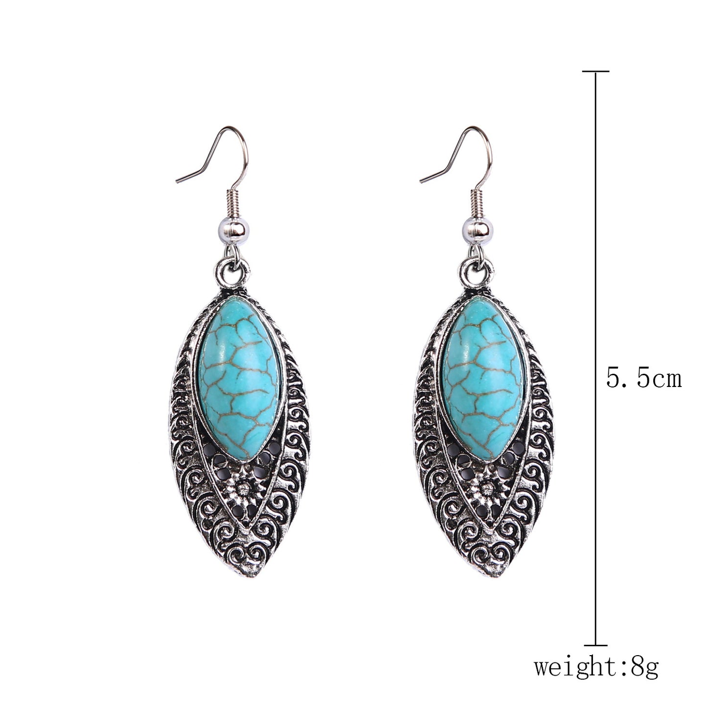 Ethnic Style Jewelry Turquoise Vintage Sweater Necklaces