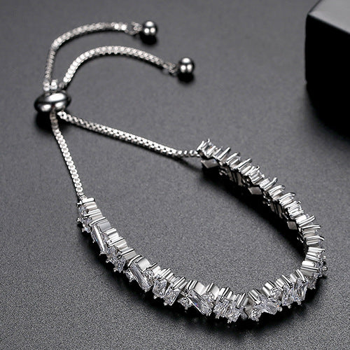 Zircon Fashion Korean Color Pulling Rope Bracelets