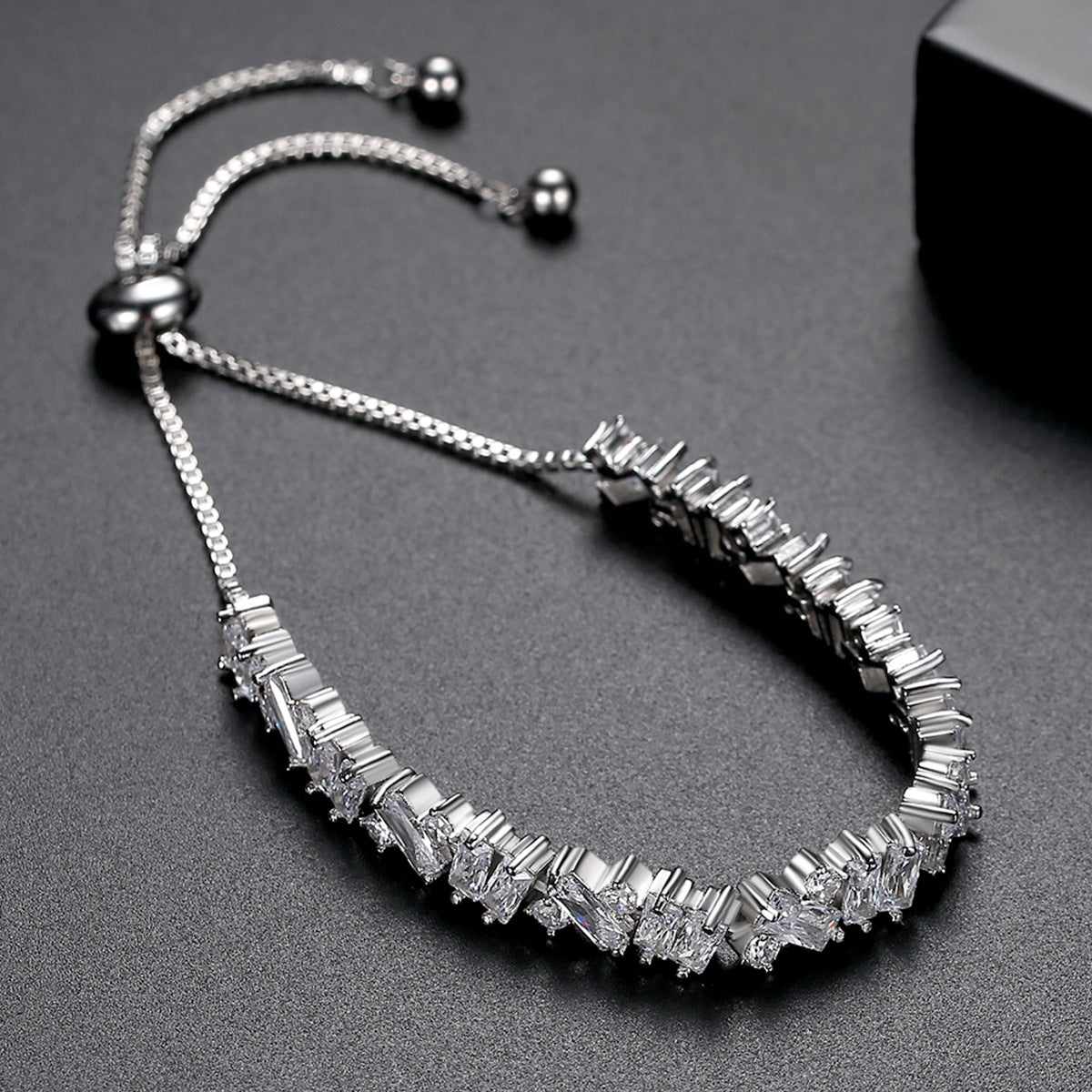 Zircon Fashion Korean Color Pulling Rope Bracelets