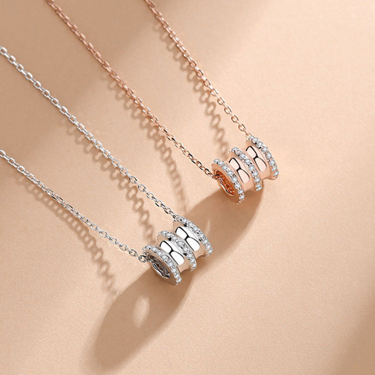 Women's Sier Small Waist Korean Simple Niche Necklaces