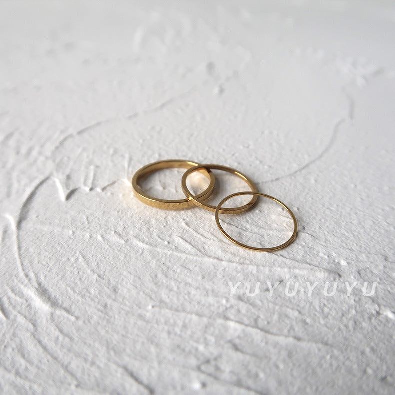 Wear Cover No Drop Color Hand Rings