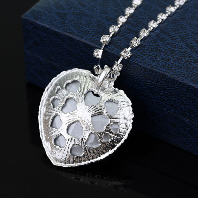 Ornament Diamond Love Titanic Ocean Heart Necklaces