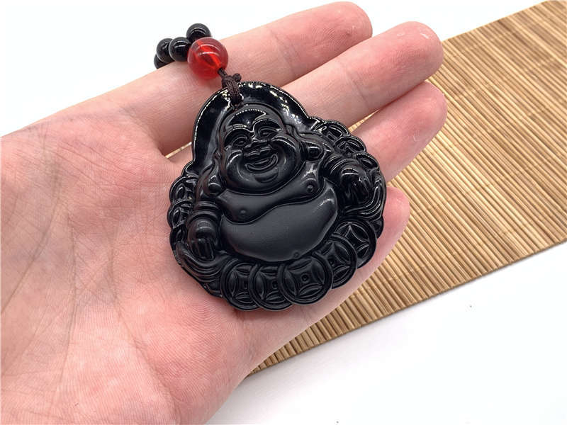 Style Imitation Jade Vintage Dragon Chic Sweater Chain Car Pendants