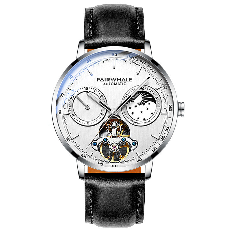 Graceful Trendy Watch Hollow Luxury Metal Mechanical Watches