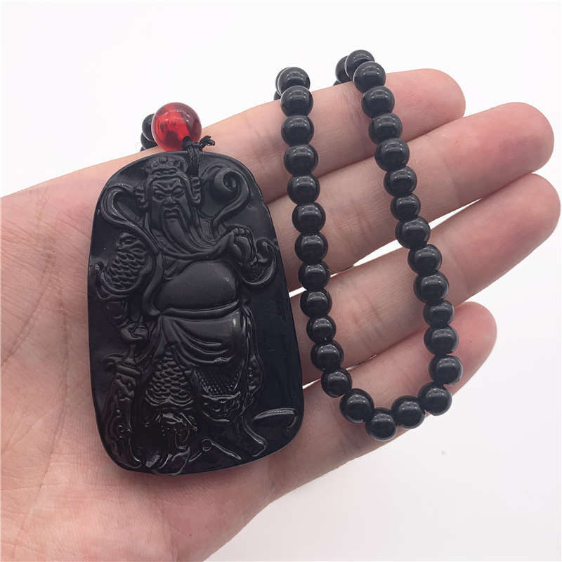 Style Imitation Jade Vintage Dragon Chic Sweater Chain Car Pendants
