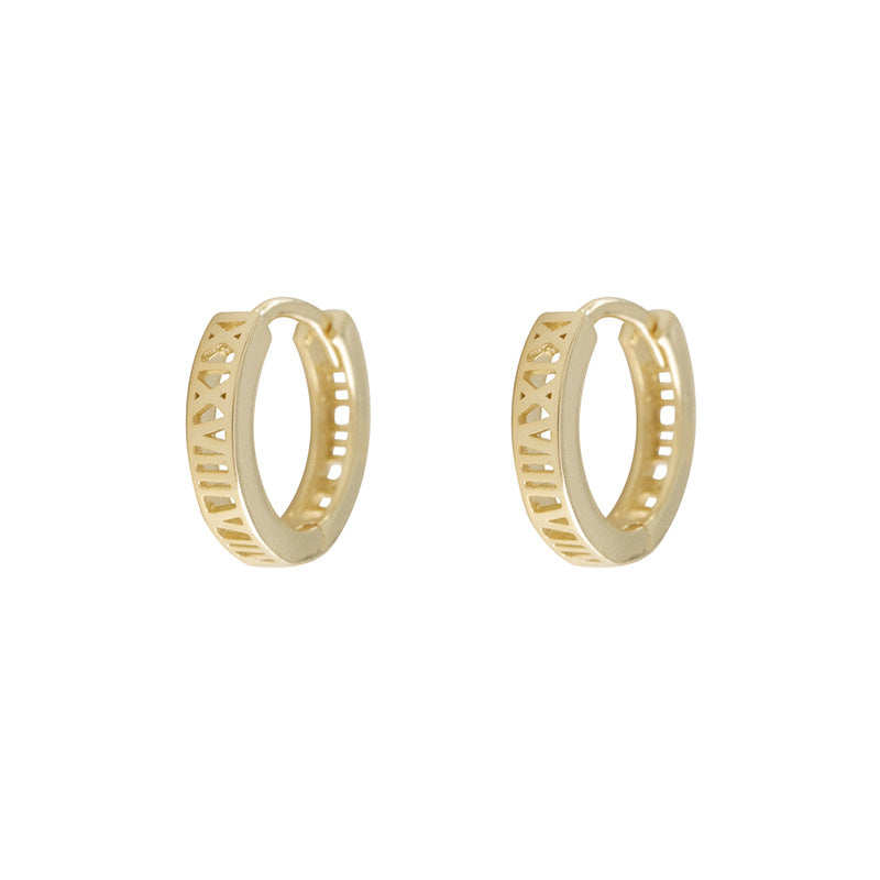 Women's Ear Clip Round Light Luxury Sense Rings