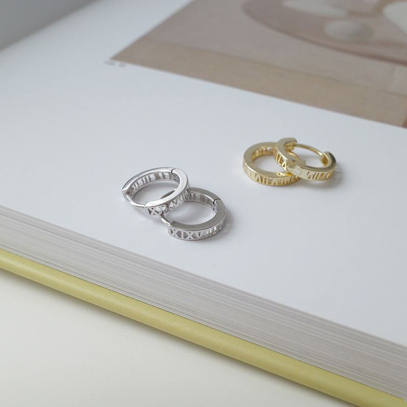 Women's Ear Clip Round Light Luxury Sense Rings