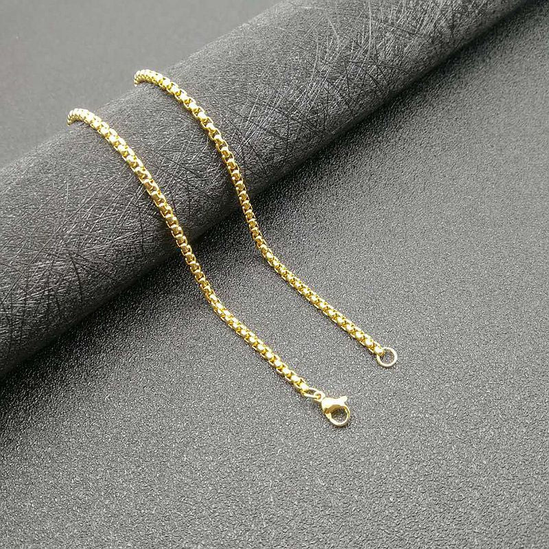 Hop Ear Accessories Titanium Steel Gold-plated Pendants