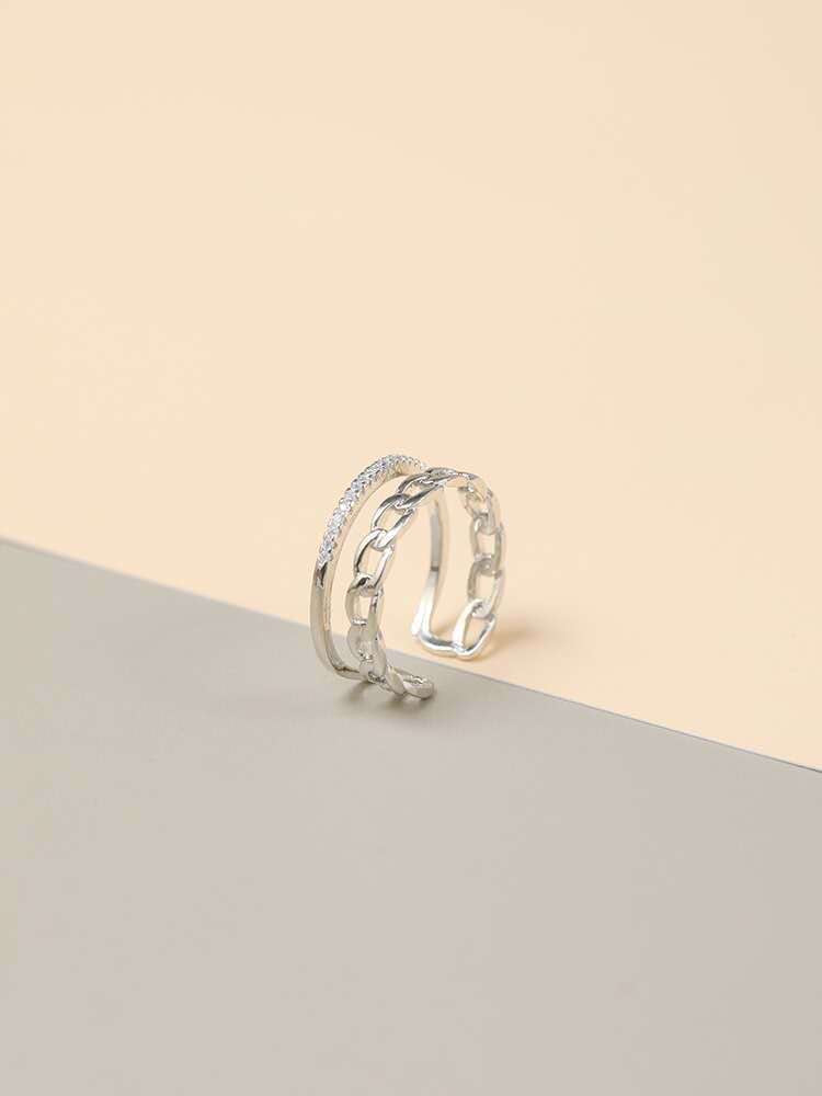 Simple Temperamental Female Hipster Accessories Twist Rings