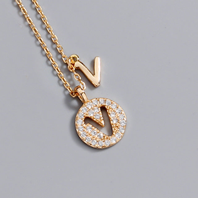Light Luxury Ornament Style Special Interest Female Creative Letters Necklaces