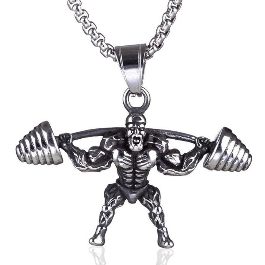 Men's Style Eagle Personality Titanium Steel Retro Necklaces