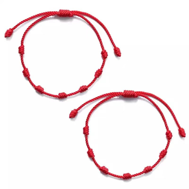 Lucky Simple Personality Hand-woven Adjustable Couple Bracelets