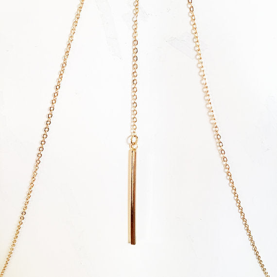 Rod Integrated Chain Sexy Bikini Body Necklaces