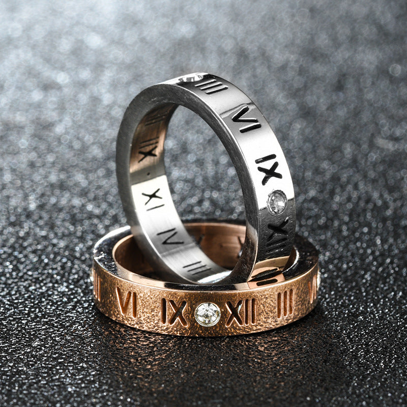 Diamonds With Roman Numbers One Or Rings