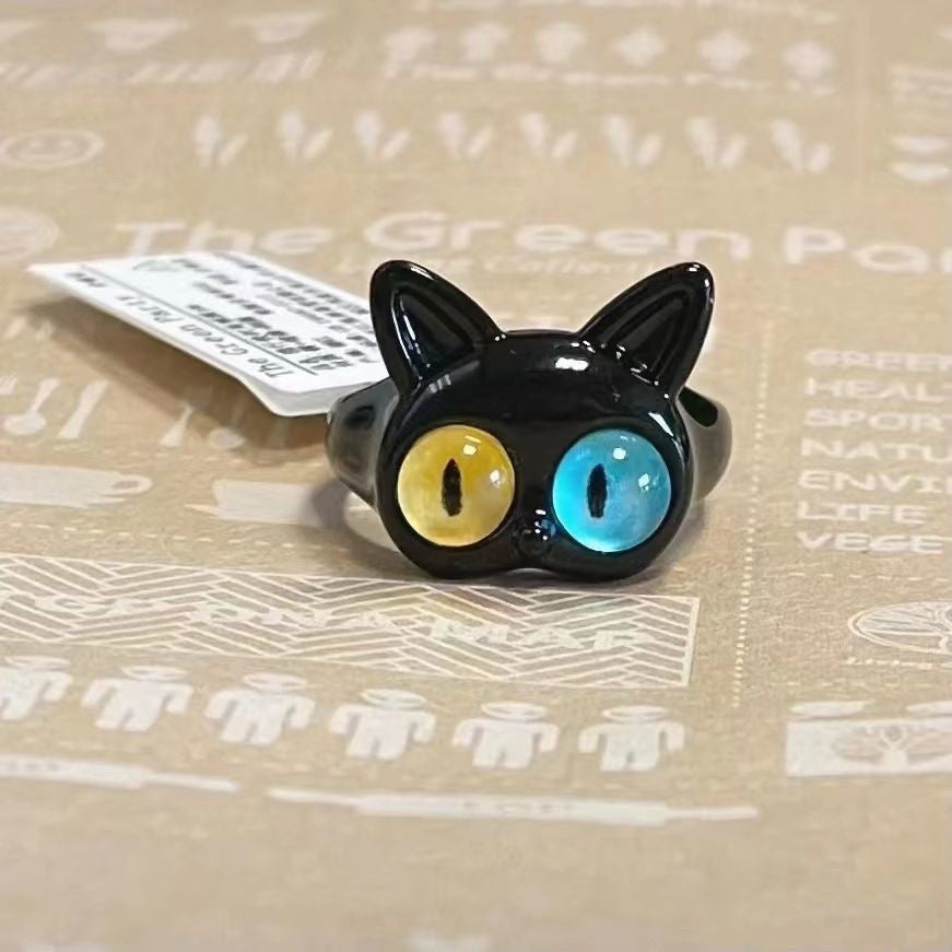 Little Monster Collection Cute Female Personality Rings