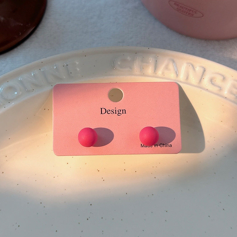 Fashion Design Candy Color Chain Female Dopamine Rings