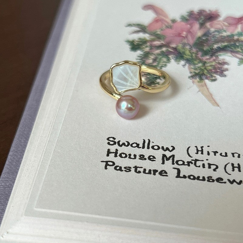 Colorful Zircon Fritillary Butterfly Super Exquisite Niche High Rings
