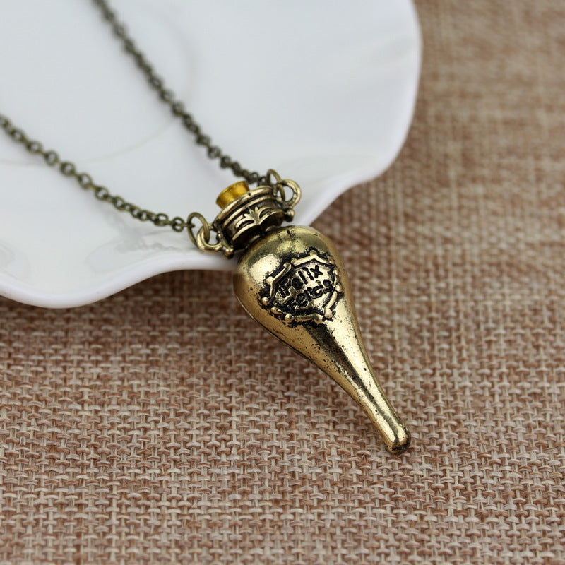 Magic Academy Logo Holy Grail Deathly Pendants