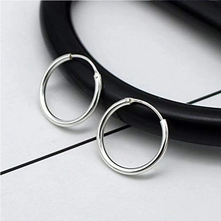 Steel Small Personality Simple Niche Design Earrings