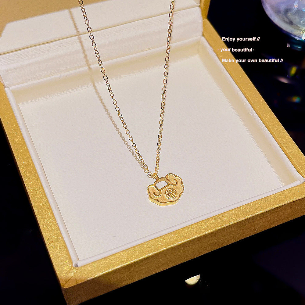 Women's Versatile High-grade Zircon Light Luxury Minority Necklaces