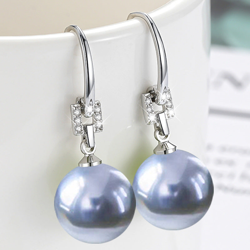 Women's Demon Purple Pink Yellow Black Shell Pearl Imitation White Rings