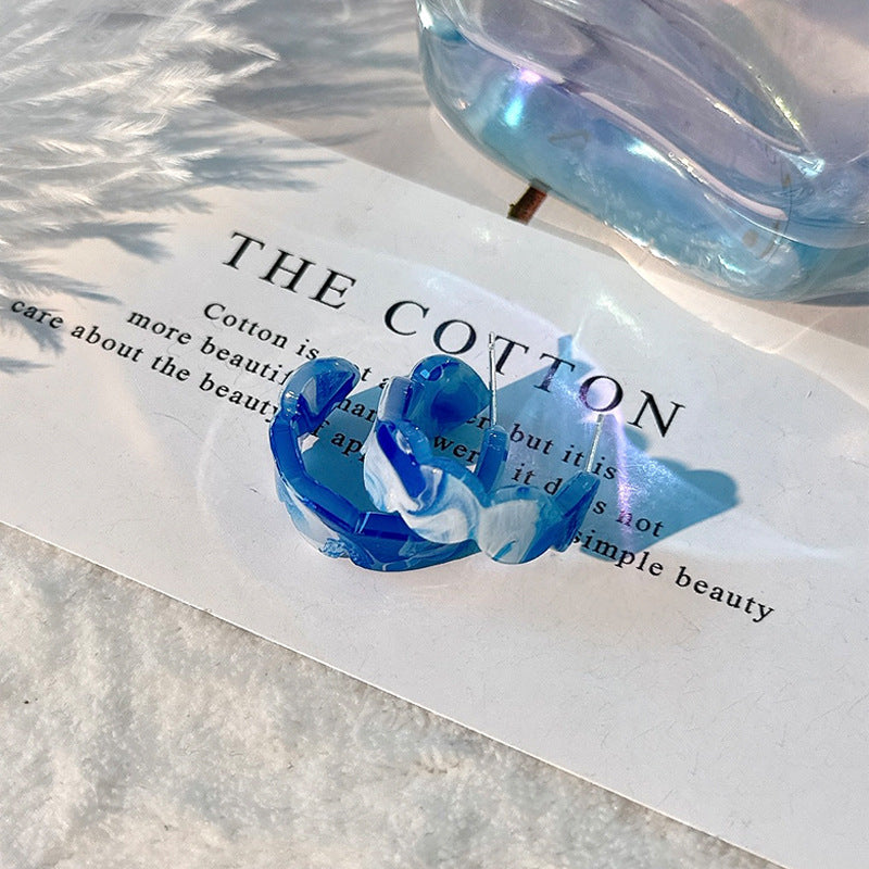 Fashion Design Candy Color Chain Female Dopamine Rings