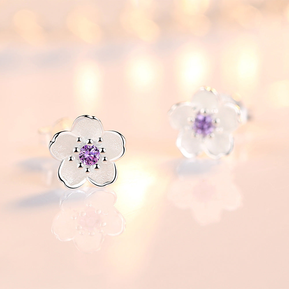 Women's Personalized Fashion Flower Romantic Fresh Big Cherry For Earrings