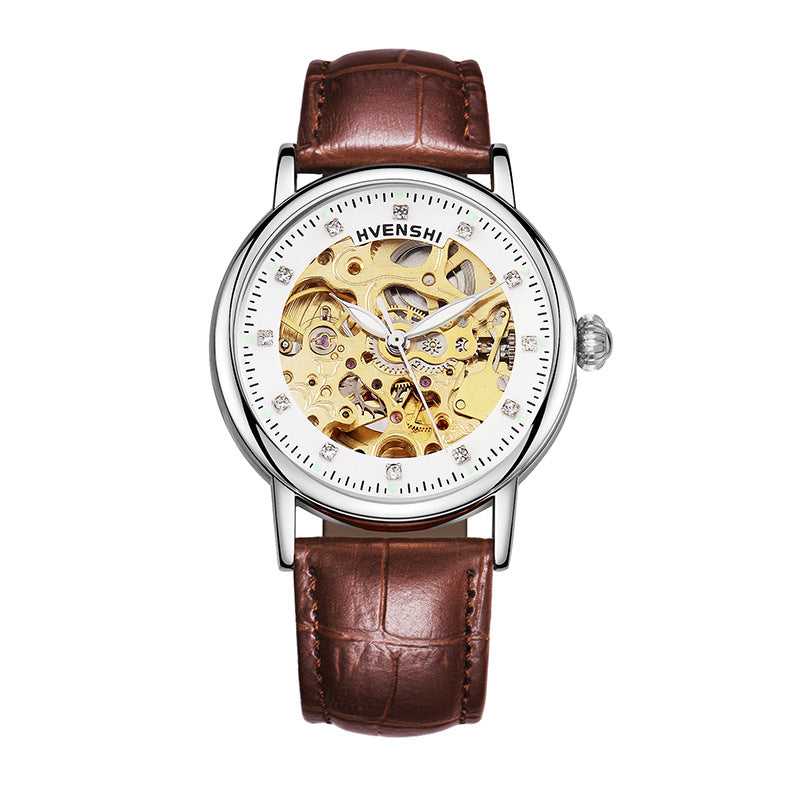 Women's Watch Hollow Luminous Automatic Fashion Business Mechanical Watches