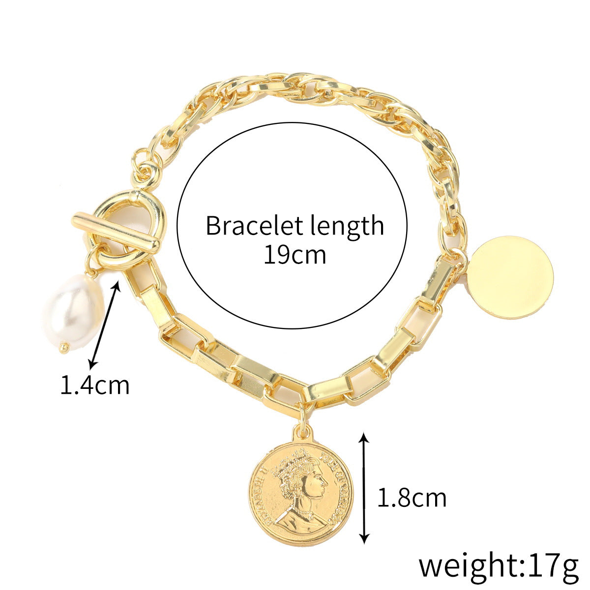 Women's Popular Bohemian Niche Design Baroque Thanksgiving Bracelets