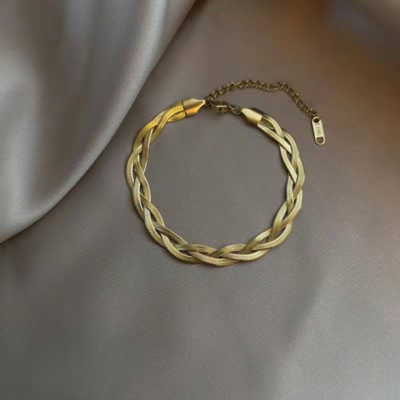 Women's Snake Bone Fashion Simple Color Matching Bracelets