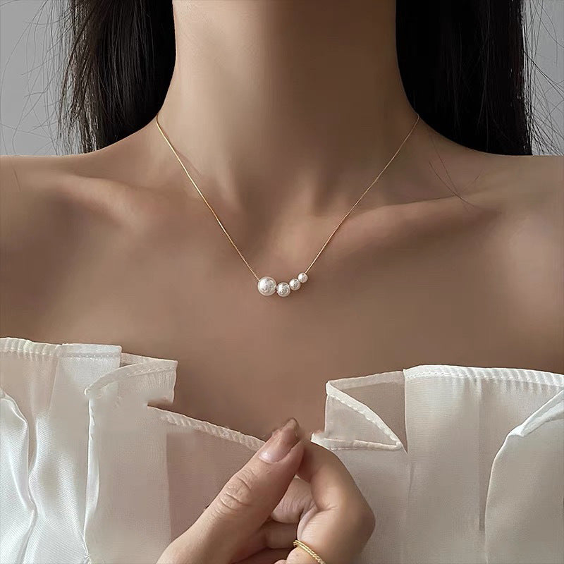 Women's Elegance French Classic Style Clavicle Chain Necklaces