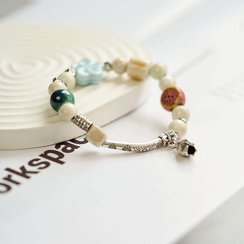 Women's Ceramic Niche High-grade National Style Chinese Bracelets