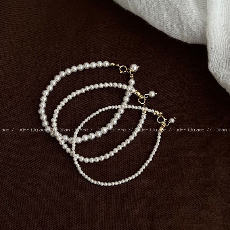Light Luxury Minority Exquisite Bead Beaded Bracelets