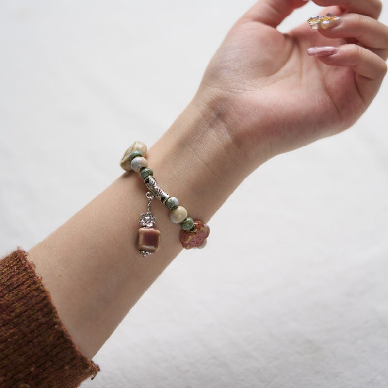 Women's Ceramic Niche High-grade National Style Chinese Bracelets