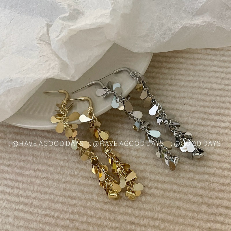 Women's Fringed Thread Trendy Light Luxury Exquisite Earrings