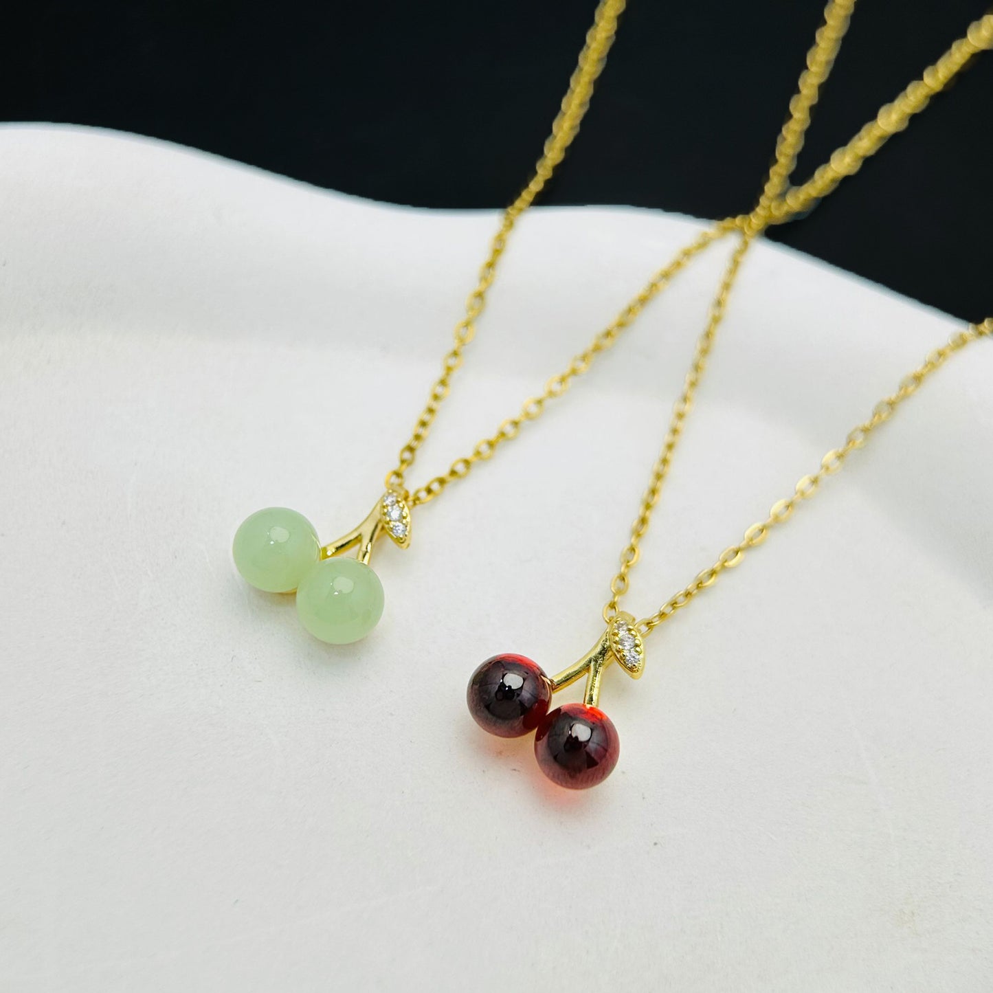 Women's Green Red Gold For Trendy Personalized Necklaces