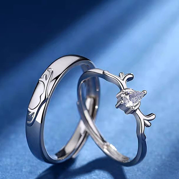 Women's & Men's Yi Lu Has Your Couple Sterling Rings