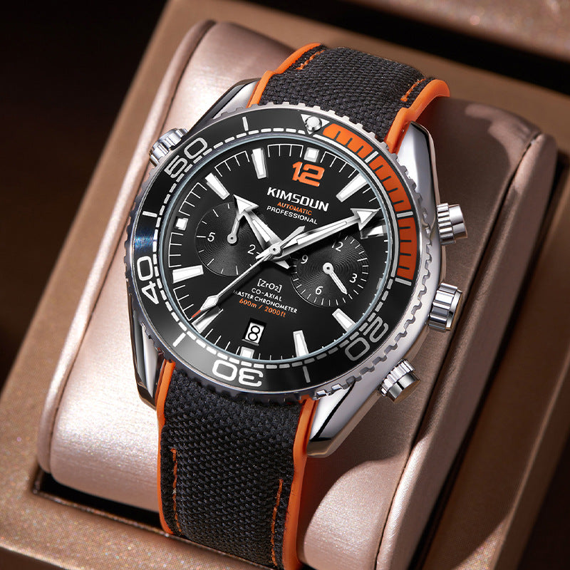 Men's Jin Famous Watch Automatic Waterproof Mechanical Watches