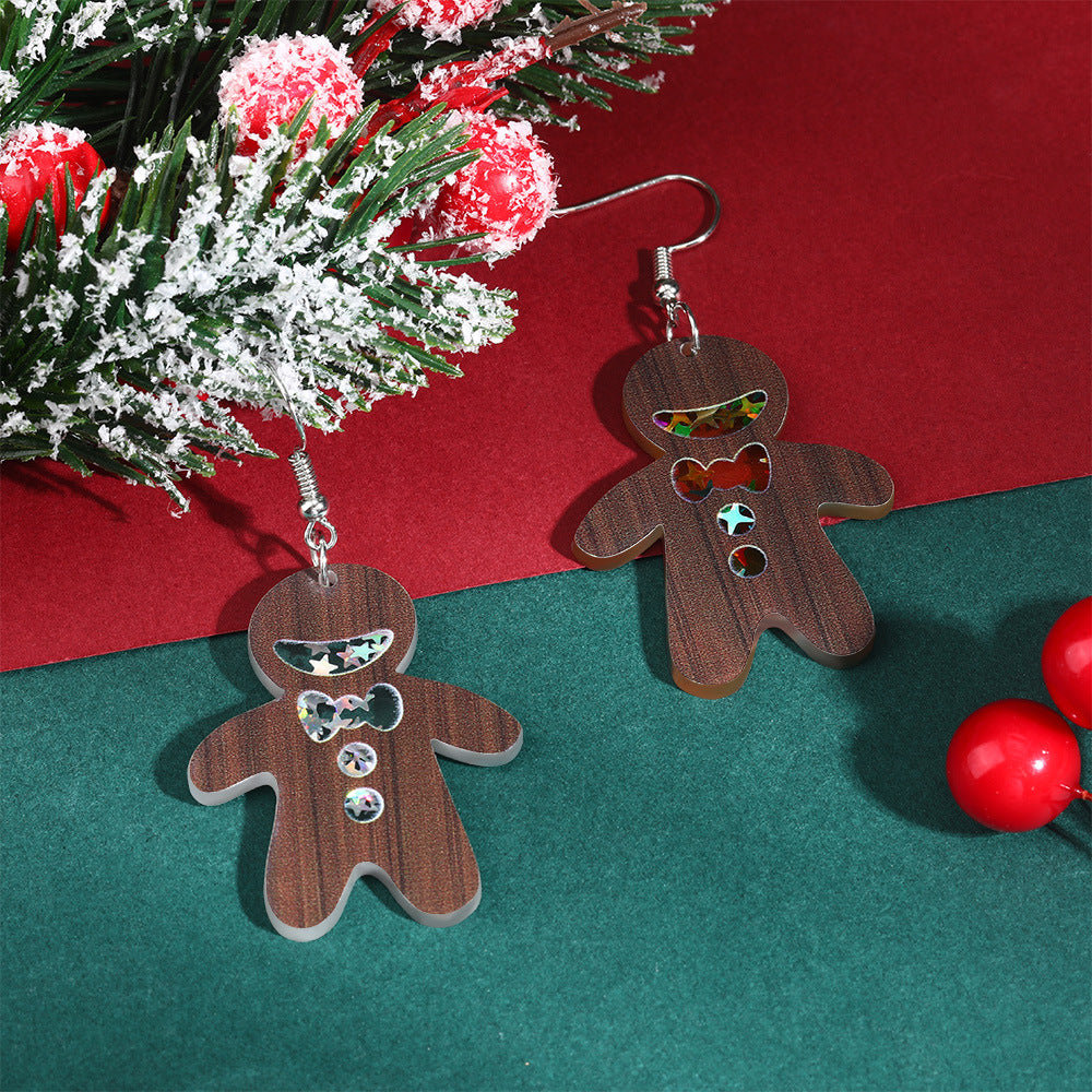 Fully Managed Environmental Protection Acrylic Personalized Earrings