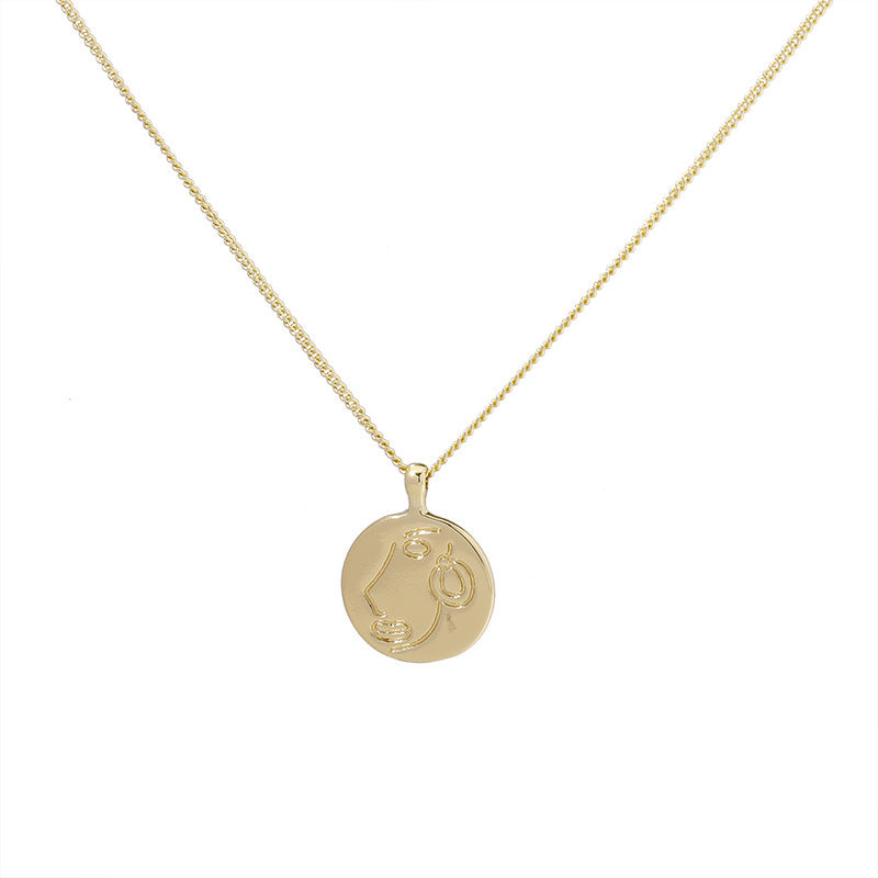 Women's Minority Fashionable Long Sweater Chain Advanced Necklaces