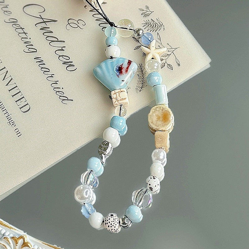 Shell Chain Phone Case Lanyard Mobile Bracelets