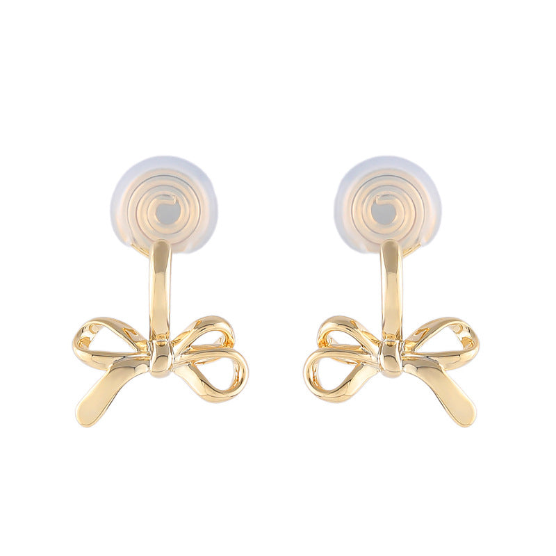 Minority Unique Sweet Bow Ear Clip Earrings