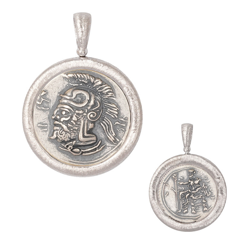 Coin Sterling Sier Single Without Chain Pendants