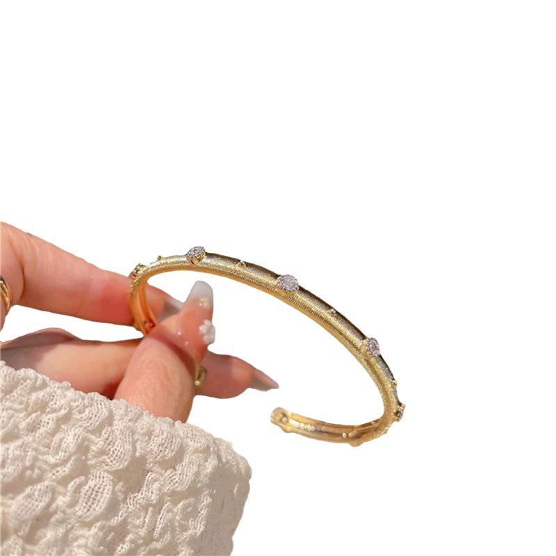 Zircon Female High Sense Light Luxury Bracelets
