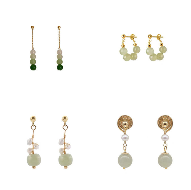 Chinese Style Simple Design Ear Unique Earrings