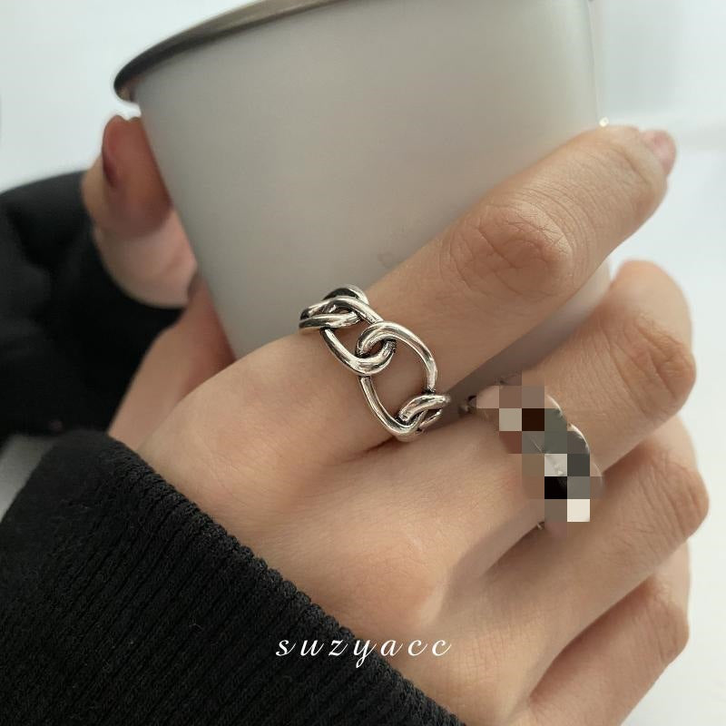 Combination Index Finger Female Simple Stylish Personality Rings